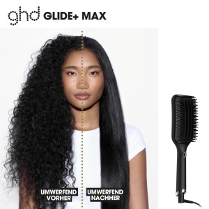 Perie de par ghd glide max pentru par lung, gros si ondulat, neagra - Img 2