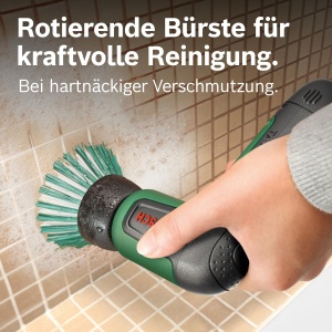 Perie electrica de curatat Bosch TAYDO UniversalBrush 4V cu 12 accesorii - Img 3