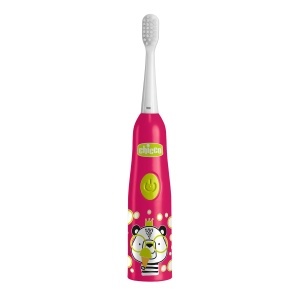 Perie electrica pentru copii Chicco, cu cap vibrat, borste moi, pentru 3 ani
