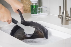 Perie pentru curatare KitchenAid Gusseisen maner antialunecare perii din nylon - Img 7