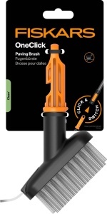 Perie pentru Fisuri Fiskars OneClick, 2-in-1, cu lama din otel, negruportocalie - Img 4