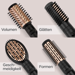 Perie rotativa BaByliss Big Hair Luxe AS970E, 4 in 1, 50mm, 38mm, Ioni - Img 4