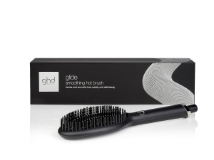 Perie termica ghd Glide, neagra, pentru toate tipurile de par, rezultate netede si stralucitoare