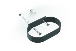 Perie WC Metaltex Cleany 185519000 flexibila INOX compacta - Img 8