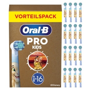 Periuta de dinti electrica pentru copii Oral-B Pro Kids 3, 16 bucati, alba