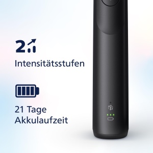 Periuta de dinti electrica Philips Sonicare 5300, periuta de dinti sonica cu 2 niveluri de intensitate, control al presiunii, EasyStart, Smartimer si BrushPacer, negru, model HX7101/01 [Tehnologie noua] - Img 4