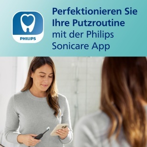 Periuta de dinti electrica Philips Sonicare DiamondClean 9000 HX991109 Negru 4 moduri de curatare cu aplicatie - Img 6
