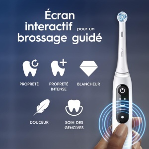 Periuta electrica Oral-B iO 6N, Alb, cu etui de calatorie - Img 4