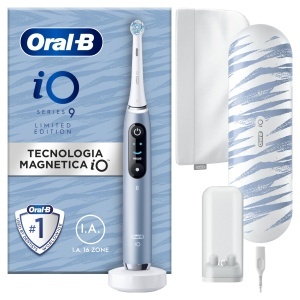Periuta electrica Oral-B iO Series 9 7 moduri de curatare Bluetooth Aquamarin