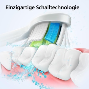 Periuta electrica Philips Sonicare 4100 HX368333, alba, cu cap de periuta W2 Optimal White - Img 3