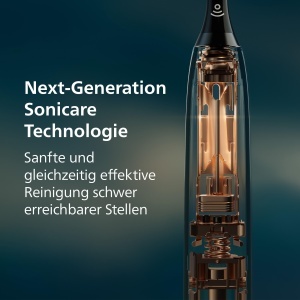 Periuta electrica Philips Sonicare DiamondClean 8500, neagra, 18 setari, control presiune - Img 8