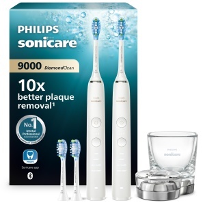 Periuta electrica Philips Sonicare DiamondClean 9000 HX991462 Alb Tehnologie sonica 4 moduri de curatare