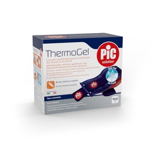 Perna cu gel reutilizabila Pic Thermogel, 10x26 cm, pentru terapie cald-rece, cu banda elastica - Img 3
