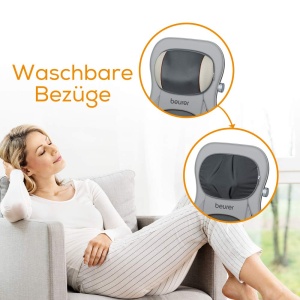 Perna de masaj Beurer MG 320, Shiatsu, cu functie de compresie, lumina si caldura - Img 5