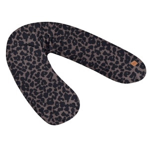 Perna multifunctionala BEABA Big Flopsy, 170 cm, pentru somn si alaptare, culoare leopard - Img 1