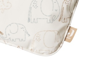 Perna pentru scaun Jollein Elephant Tales, imprimeu elefant, usor de curatat - Img 2