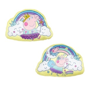 Perna Peppa Pig, Kissen Wendbar, 40x40 cm, Roz, Design Jucaus - Img 3
