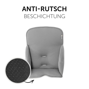 Perna reductoare scaun hauck Alpha Cosy Compatibila cu scaun inalt din lemn Alpha Beta si Arketa pentru bebelusi 6-36 luni perna scaun inalt cu spatar - Img 5