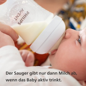 Philips Avent Baby Bottle Natural Response - Biberon, 260 ml, fara BPA, pentru bebelusi de la 1 luna, motiv girafa (model SCY903/66) - Img 4