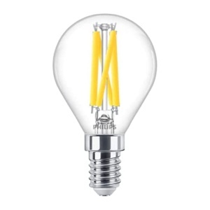 Philips LED Classic E14 40W Lumina Cald Alb Design Transparent