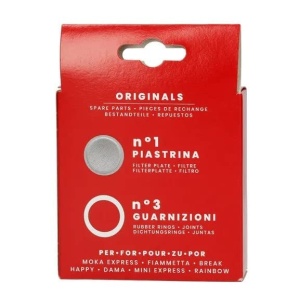 Piese de schimb Bialetti pentru espressoare de cafea, 6 cesti, aluminiu - Img 4