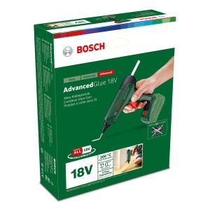 Pistol de lipit fara fir Bosch AdvancedGlue 18V (fara baterie; sistem 18V; 4x betisoare de lipici; Se incalzeste in 90 de secunde; Mod Dual-Temp 130degC - 200degC; in cutie) - Scorul testului: foarte bun (incarcator: sinele este omul) - Img 7
