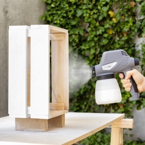 Pistol de vopsit electric Spraint InnovaGoods cu accesorii si protectie utilizator - Img 5