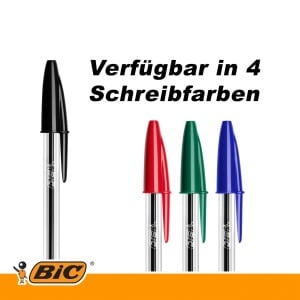 Pix BIC Cristal Original, 0,32 mm, 100 bucati, culoare neagra - Img 3