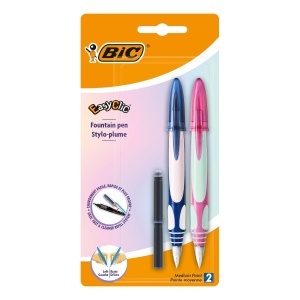 Pix cu cerneala BIC EasyClic, 2 bucati, culori assortate, cu sistem de umplere lateral - Img 6