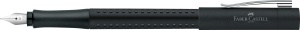 Pix cu cerneala Faber-Castell Grip 2011, negru, cu varf mediu - Img 5