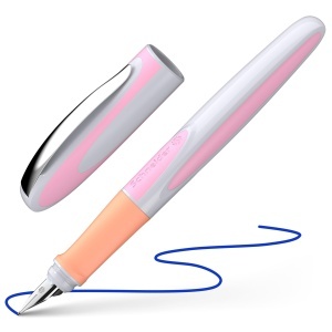 Pix cu cerneala Schneider Ray Fuller, ergonomie, culoare albastru, pentru dreptaci
