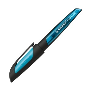 Pix ergonomic STABILO EASYbuddy, cu 3 tipuri de pana, rucsos, pentru stangaci si dreptaci