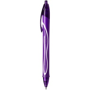 Pix gel BIC Gel-ocity 0,7 mm, violet, 12 bucati, rapid uscare - Img 4