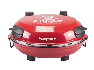 Pizzaofen BEPER P101CUD300 Electric 400degC 31cm Placa Detasabila - Img 13