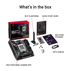 Placa de baza ASUS ROG Strix B850-I Gaming WiFi, Mini-ITX, DDR5, 2.5G LAN, WiFi 7 - Img 6