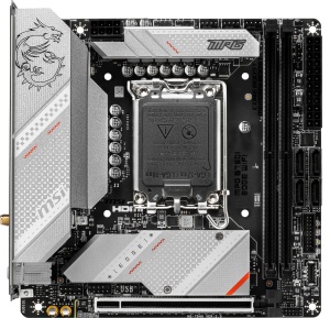 Placa de baza MSI MPG B760I Edge WiFi, Mini-ITX, DDR5, PCIe 5.0, Wi-Fi 6E - Img 2