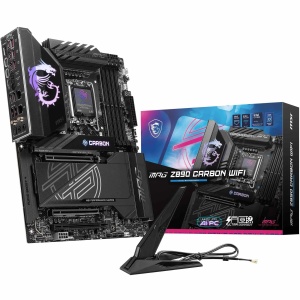 Placa de baza MSI MPG Z890 Carbon WiFi, LGA 1851, ATX, DDR5, PCIe 5.0