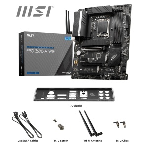 Placa de baza MSI PRO Z690-A WIFI ATX, accepta procesoare Intel de generatia a 12-a, LGA 1700, 14 Duet Rail 55A VRM, DDR5 Memory Boost 6400MHz/OC, 1 x PCIe 5.0 x16, 3 x M.2 Gen4 x4, 2.5G LAN, Wi-Fi 6E - Img 6