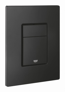Placa de comanda WC GROHE Even, mattschwarz, 2-Mengen Spulung, Anti-Fingerprint