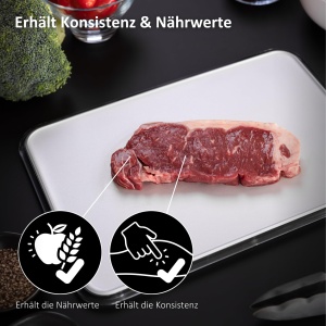 Placa de dezghetare Haier Fresher Pad din aluminiu, antibacteriana, pentru carne si legume - Img 5