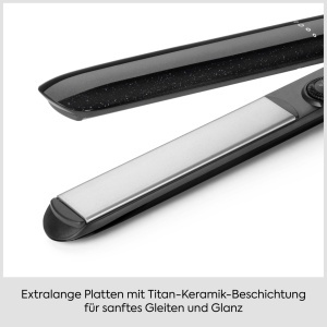 Placa de indreptat parul BaByliss Midnight Shine ST590E, titan-ceramica, 13 trepte temperatura - Img 3