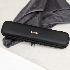Placa de indreptat parul Beurer HS 100 cu incalzire rapida in 12 secunde, indreptator de indreptat parul cu acoperire ceramica, functie ionica pentru par stralucitor, margini rotunjite pentru bucle Stiluri - Img 9