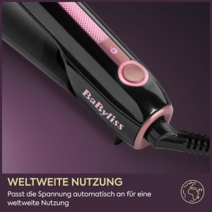 Placa de par BaByliss ST491E, titan, 5 temperaturi (160-200C), ionizare - Img 7
