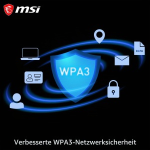 Placa de retea MSI Herald BE9400 WiFi 7 PCIe, Tri-Band, 5.8 Gbits, Bluetooth 5.4 - Img 6
