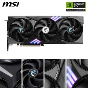 Placa video MSI GeForce RTX 5060 Ti 8G Gaming Trio OC - 8GB GDDR7, PCIe 5, Boost 2647 MHz - Img 2