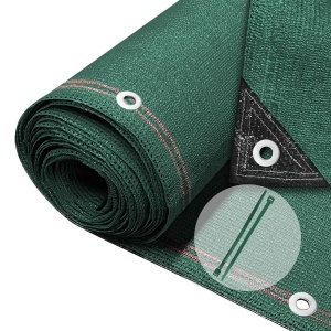 Plasa de protectie VOUNOT 1.5x20m, 230 gm, verde, UV-resistenta
