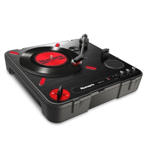Platan DJ Portabil Numark PT01 Scratch, 3 viteze, difuzor incorporat