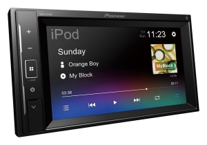 Player multimedia Pioneer DMH-A240BT, 2-DIN, 6.2 inch, Bluetooth, USB