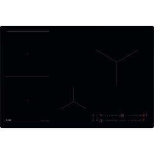 Plita cu inductie AEG TO84IB00IB, 80 cm, functie PowerBoost, design elegant