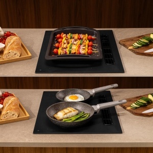 Plita cu inductie Cecotec Bolero Squad IH 2200, 40 cm, 3500 W, ShieldGlass - Img 3